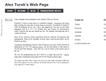 Tablet Screenshot of alex-turok.com